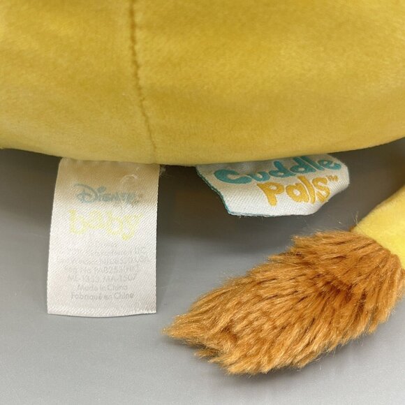 Disney Baby Cuddle Pals The Lion King Simba 9" Round Soft Plush - Picture 6 of 6